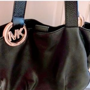 Michael Kors black Fulton style purse